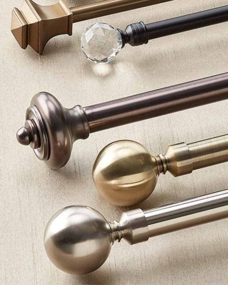 Premium Curtain Rods and Hardware Accessories Kolkata